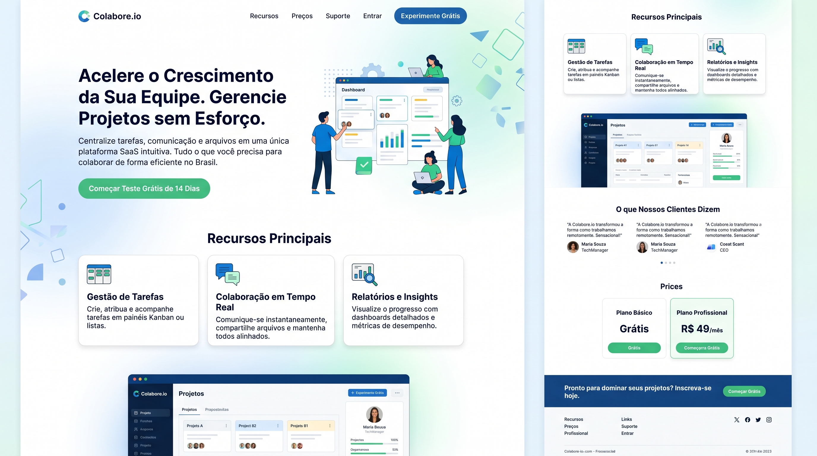 Landing Page